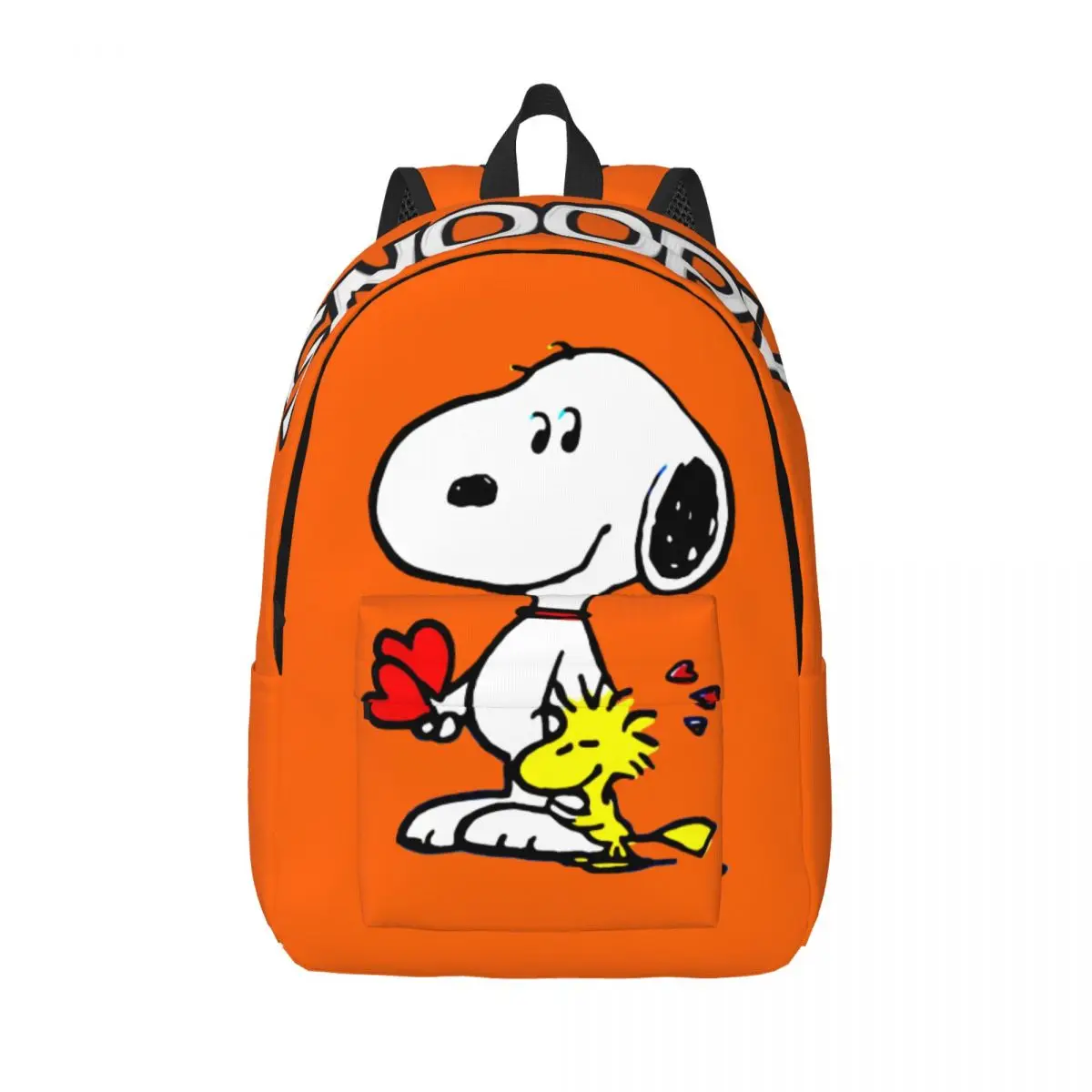 Розовый рюкзак Pinky Snoopy для мужчин и женщин персонализированная походная сумка