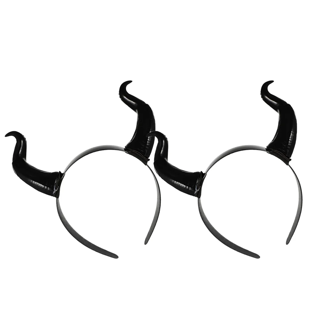 2 шт. повязка на голову с рогами аксессуары для Хэллоуина маскарада вечеринки