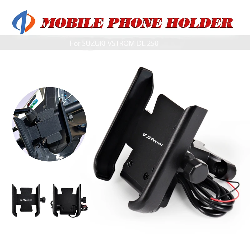 

Держатель для мотоциклов, аксессуары для руля, кронштейн для GPS-навигатора для SUZUKI vстрома DL 250 650 1000 V-Строма 650/XT 1000/XT