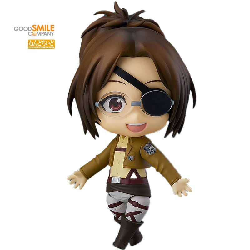 

GoodSmile оригинальный NENDOROID ГСК 1123 Зоуи Ханс атака на Титанов экшн-аниме фигурка кукла модель игрушка дисплей Соберите милый косплей