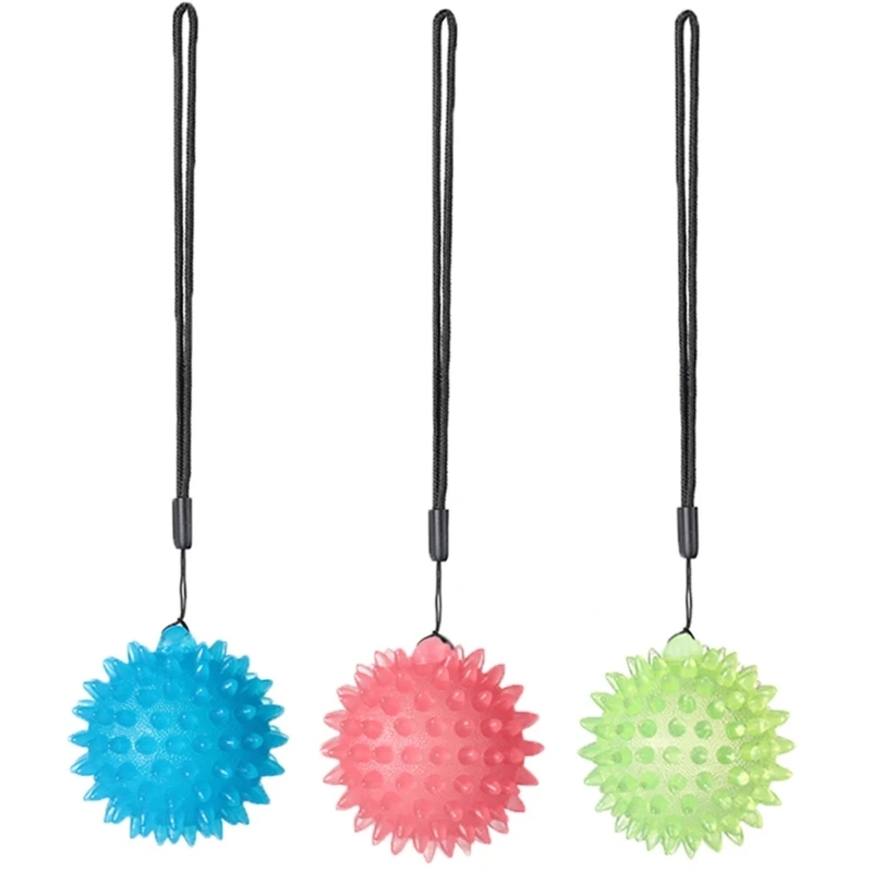 

Round Finger Hand Grip Massage Ball Adjustable Hand Grip Training Grip Hand Finger Carpal Expander Exercise Massage Ball