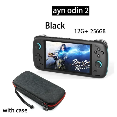 Портативный игровой плеер Ayn Odin 2 Pro, обновленная версия, экран 6 дюймов IPS, Android 512, 16 ГБ, ГБ, Wi-Fi, Bluetooth
