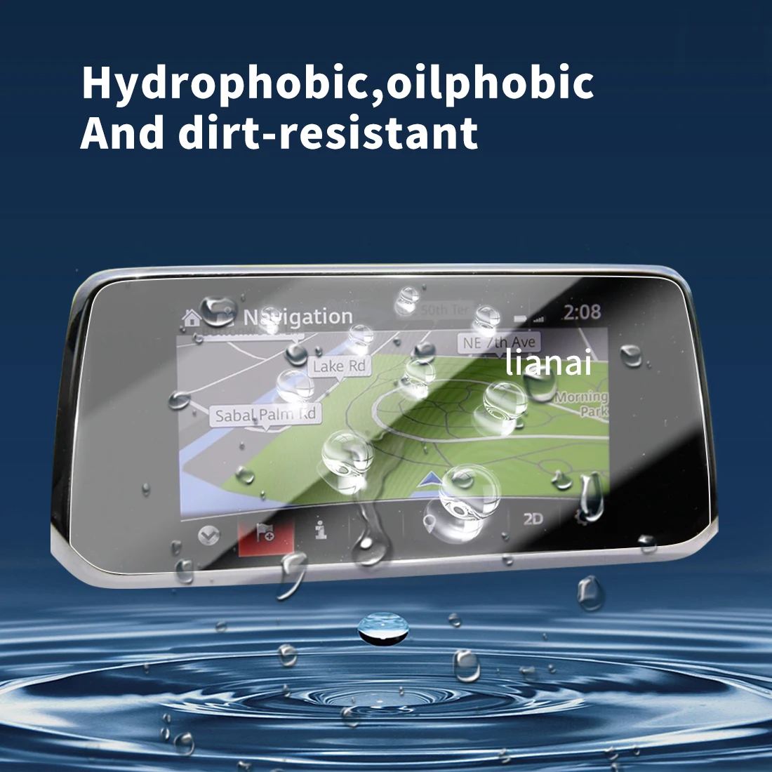 Защитная пленка для экрана Carplay защитная из закаленного стекла навигатор