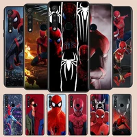 hero spiderman marvel phone case for motorola e6 e7 one marco g8 play plus g stylus one hyper lite plus g9 black luxury silicone