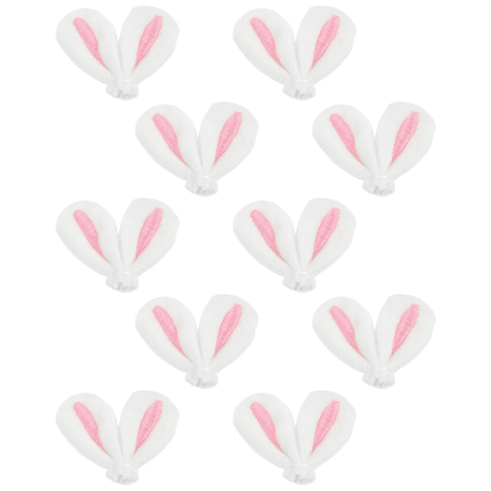 10 шт. аксессуары для волос DIY креативные заколки с подвесками в виде кроличьих