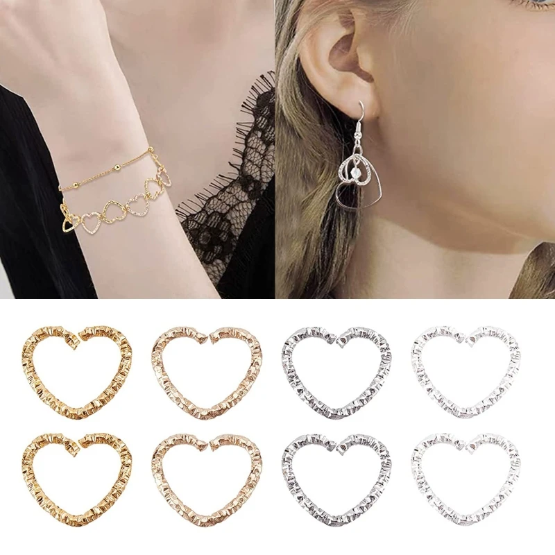 

320 шт., соединительные кольца в форме сердца