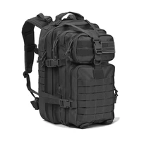 tactical backpack molle system assault pack hunting accessories waterproof lining and zipper edc tool pouch pistol case black