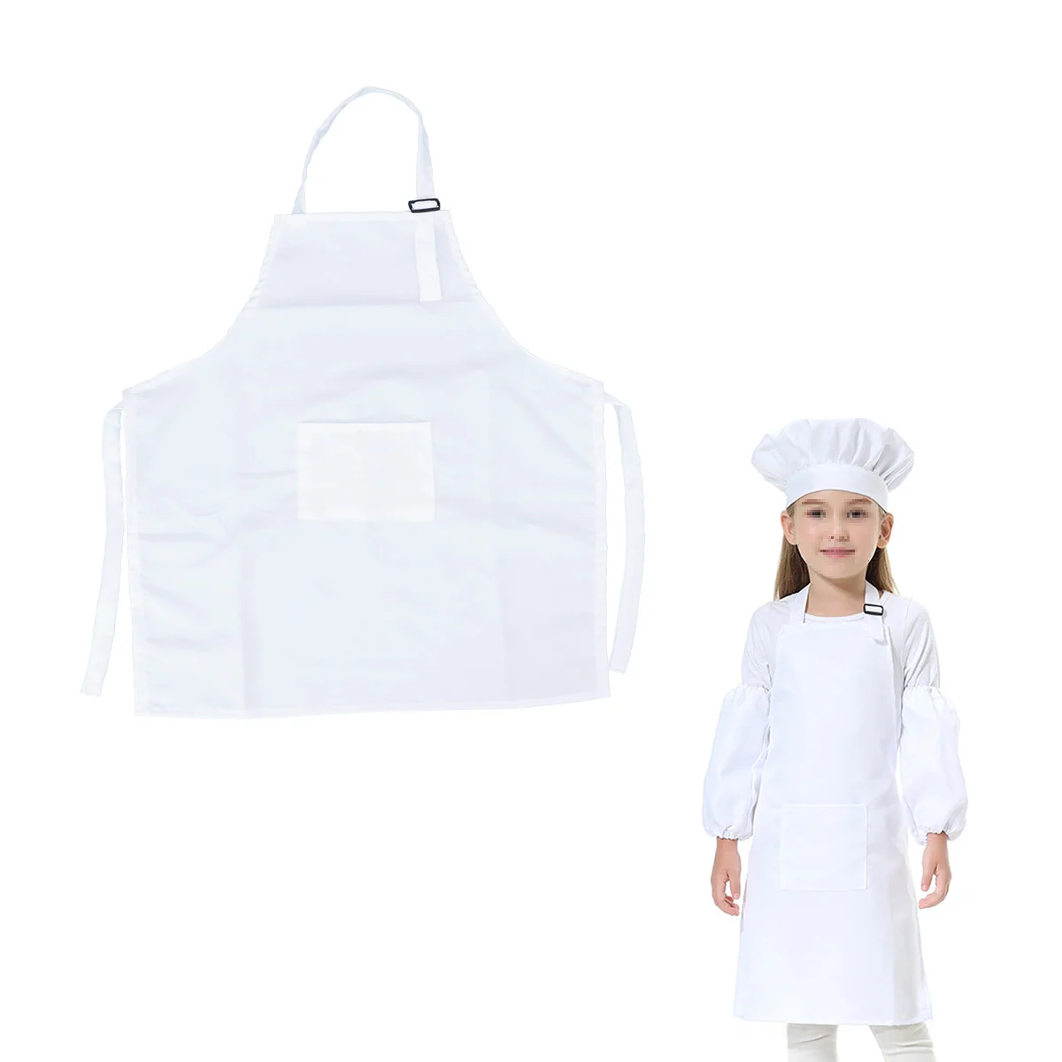 

3pcs Lightweight Durable Protective Apron Suit for Kitchen Learning Kids Playing