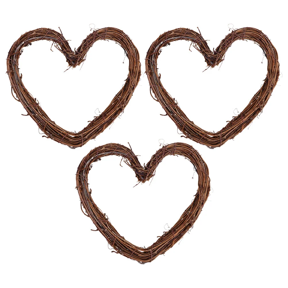 

Wreath DIY Accessory Hanging Material Rattan Garland Pendant Natural Woven Frame