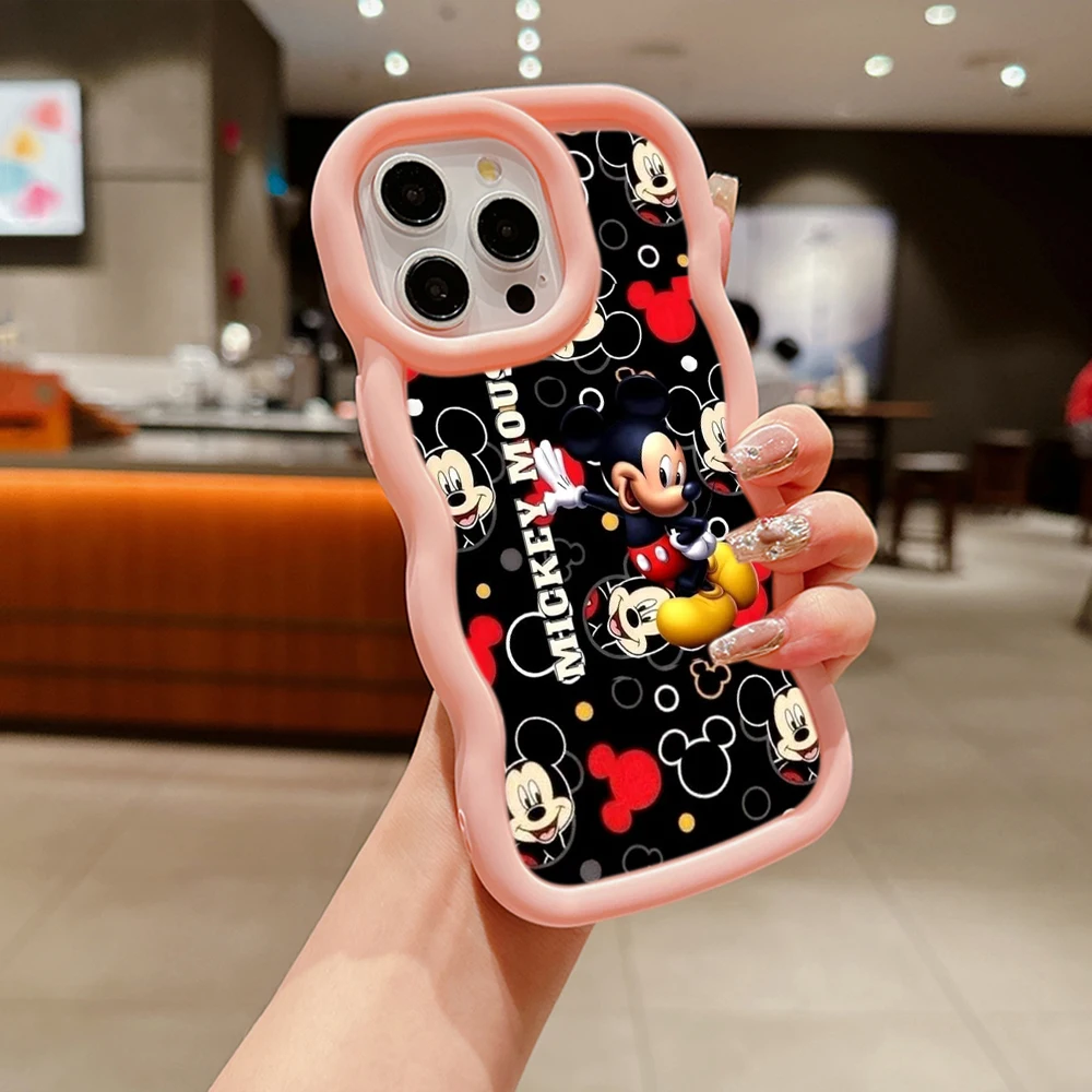 Macaron большая волна мягкая фотосессия для Tecno Camon 18 19 20 Spark 9 10C 20C GO itel P55 A70 SS125 Disney