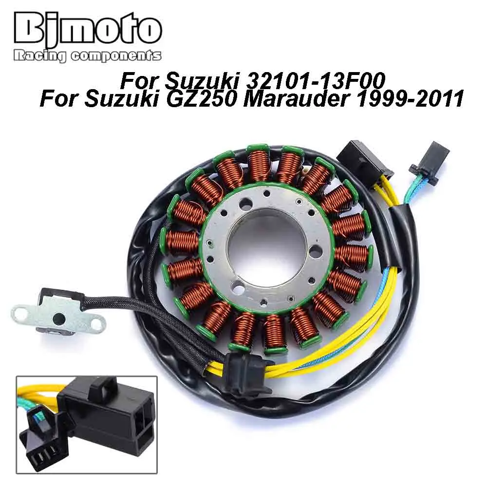 

Motorcycle Magneto Engine Generator Stator Coil For Suzuki GZ250 Marauder 1999-2011 32101-13F00