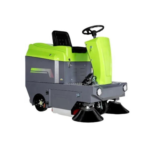 

China Driving type Industrial floor road marking yard sweeper machine