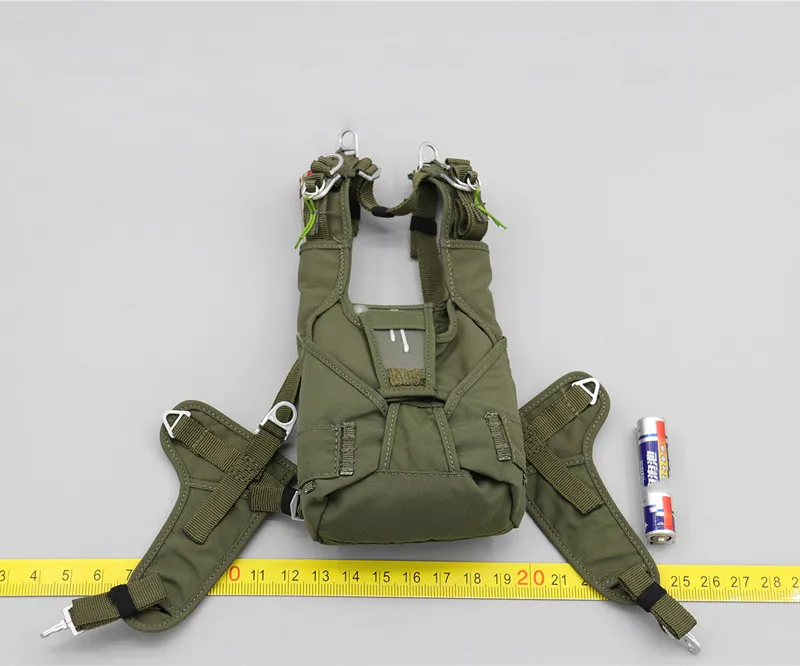 

Масштаб 1/6, M028, модель парашютной сумки для корпуса морской пехоты США Halo, для корпуса 12 дюймов, сделай сам