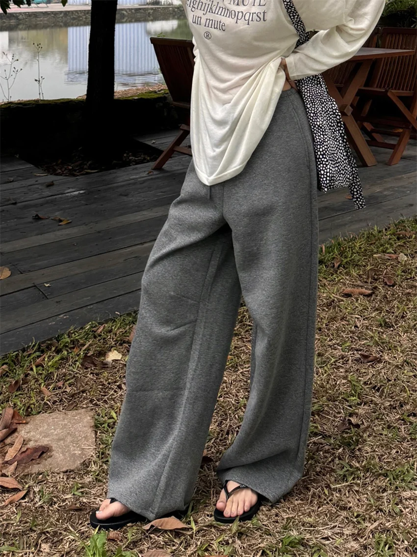 Повседневные спортивные брюки PLAMTEE женские шикарные Свободные повседневные с