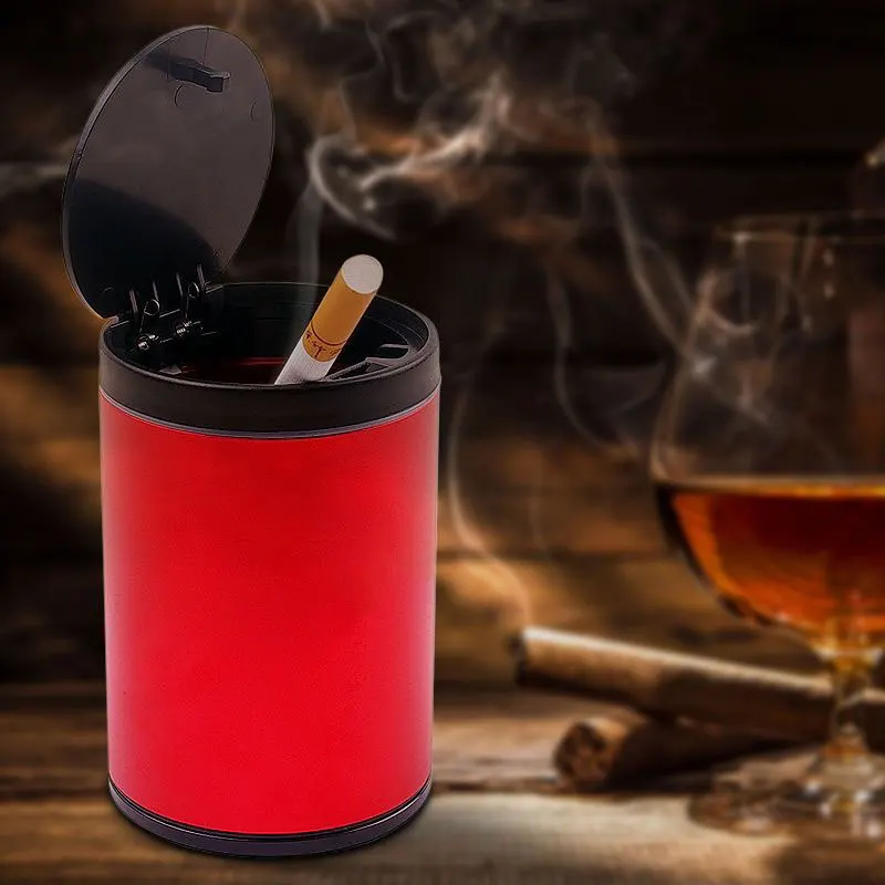 Автомобильная пепельница с крышкой устойчивая к запаху нержавеющая сталь для seat