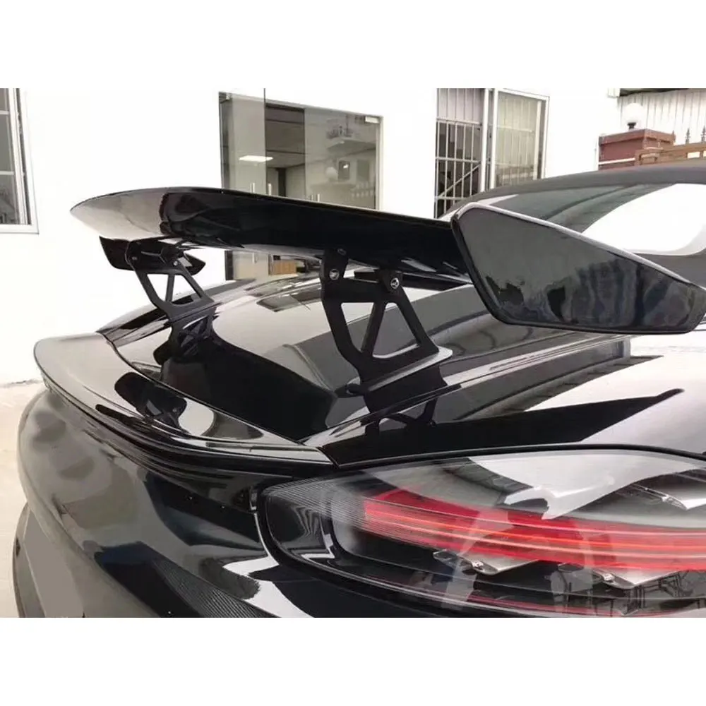 Задний спойлер для багажника из углеродного волокна Porsche Cayman 981 986 987 718 GT4 GT 2016 2017 2018