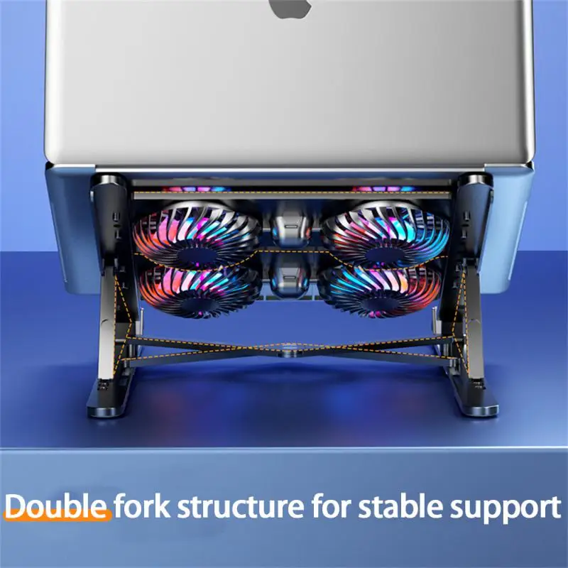 

Heat Dissipation Desktop Holder Portable Desktop Tablet Support Adjustable Riser Bracket For Macbook Laptop Foldable Stand
