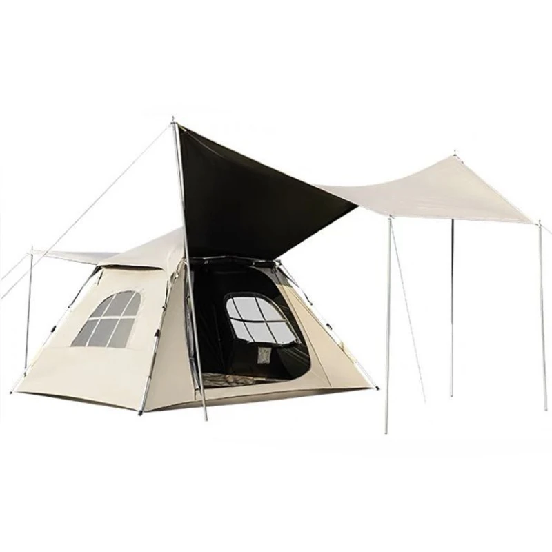 

Two-in-one tent outdoor camping vinyl sunscreen tent canopy portable folding camping