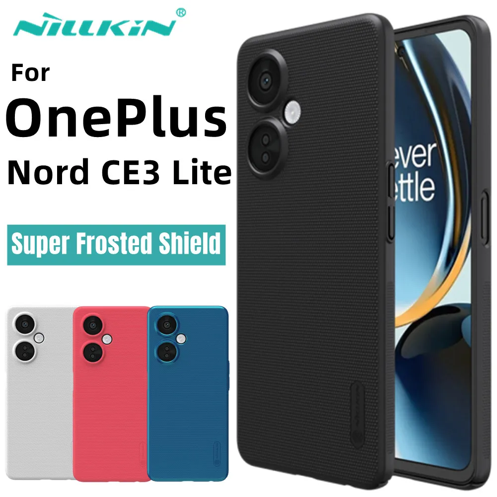 

Nillkin For OnePlus Nord CE3 Lite Case Super Frosted Shield Ultra-Thin Hard Back Cover For OnePlus Nord CE3 Lite PC Matte Case