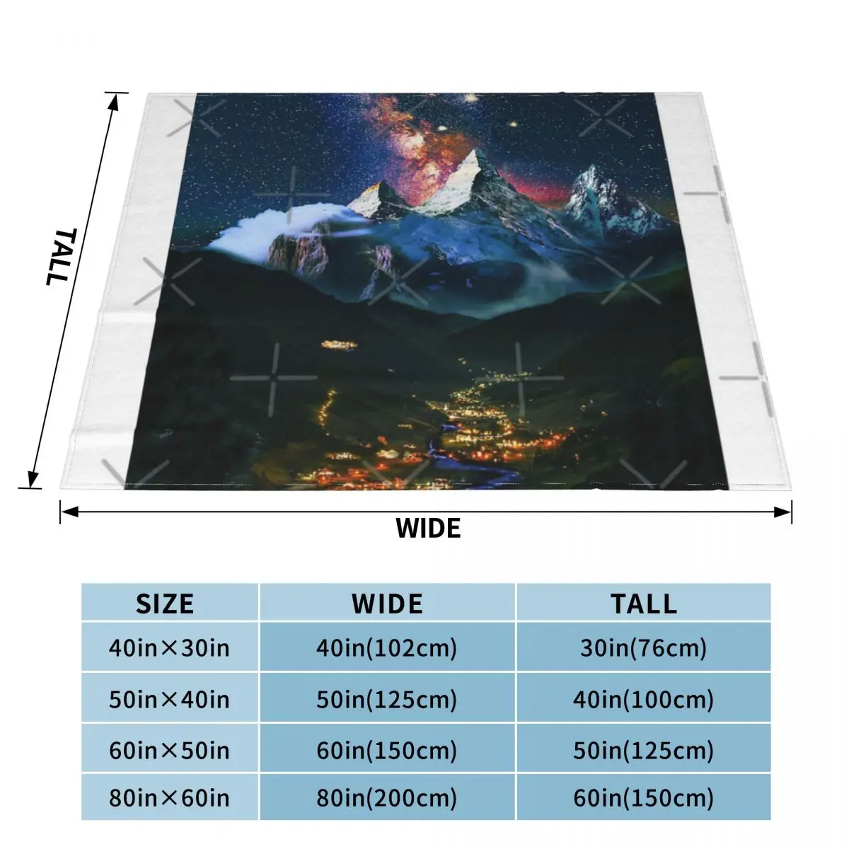 Velaris город звезд ночной Корт двор шипов и роз одеяло покрывало на кровать