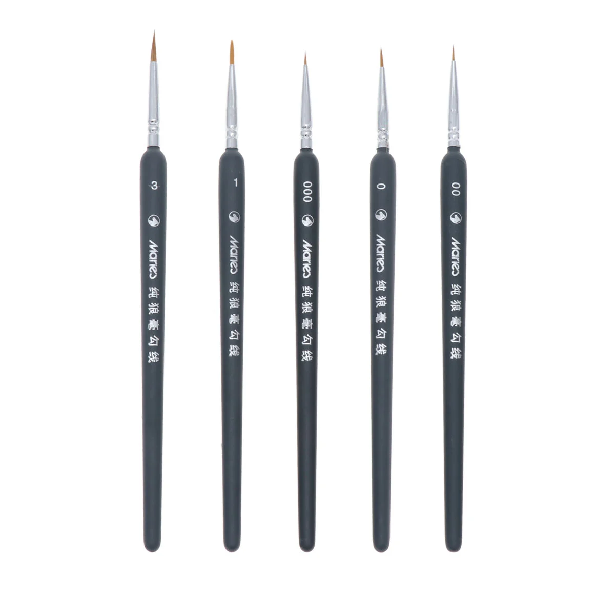 

5pcs Miniature Detail Brushes Detail Acrylic Brushes Small Brush Fine Miniature Brushes Oil Detail Brushes
