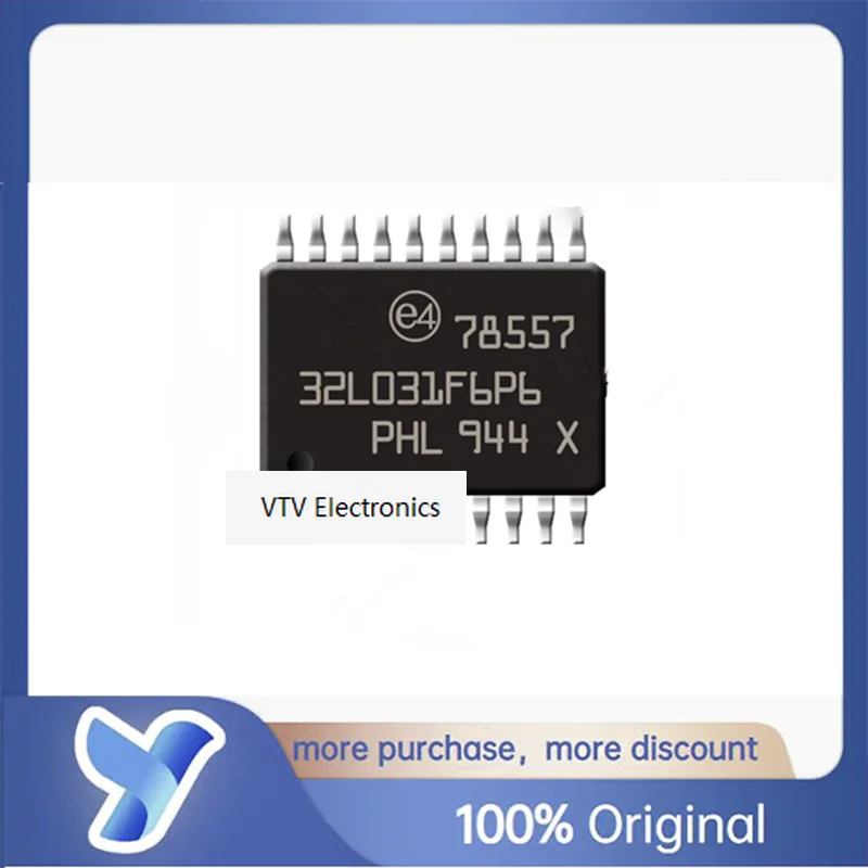 

Original new STM32L031F6P6 MCU integrated circuit chip
