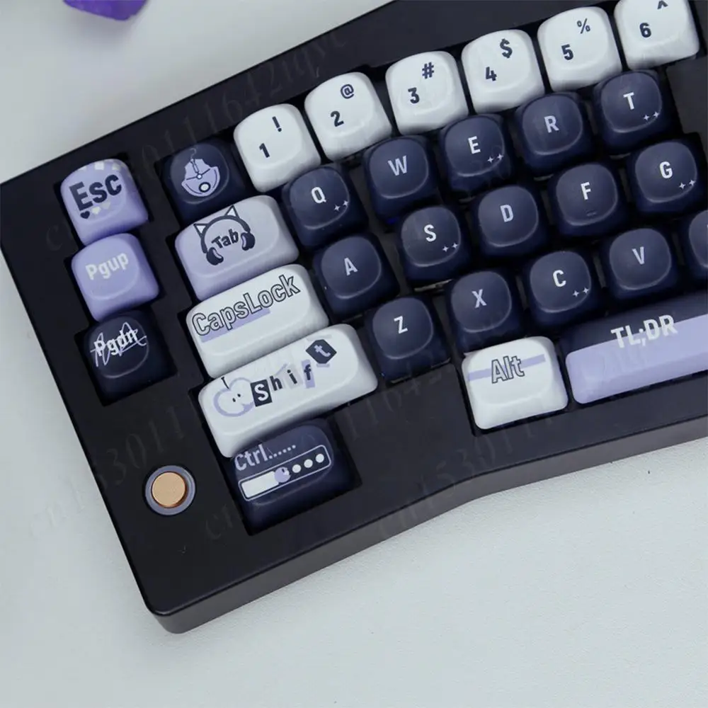 Новые 131 клавишные колпачки для клавиш из ПБТ набор механических колпачков