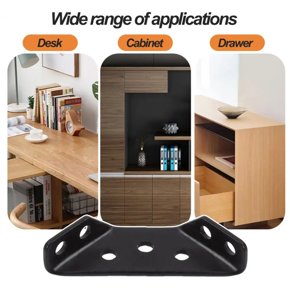 Подставка для полки 10 шт. универсальный металлический угловой разъем мебели