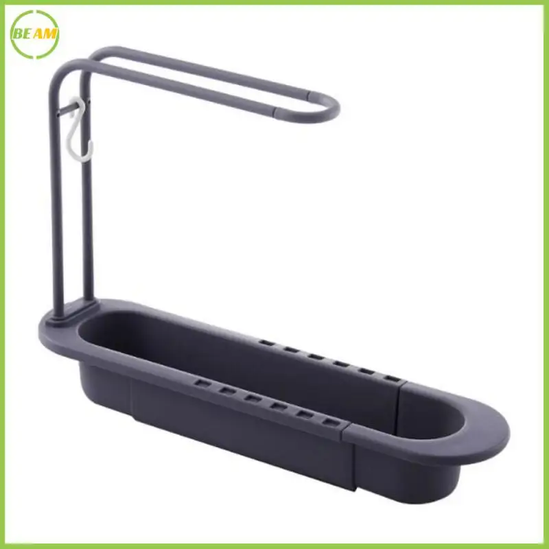 

Телескопическая стойка для хранения детской комнаты, кухонный органайзер для губки, держатель для полотенец, полка для раковины, кухонный гаджет