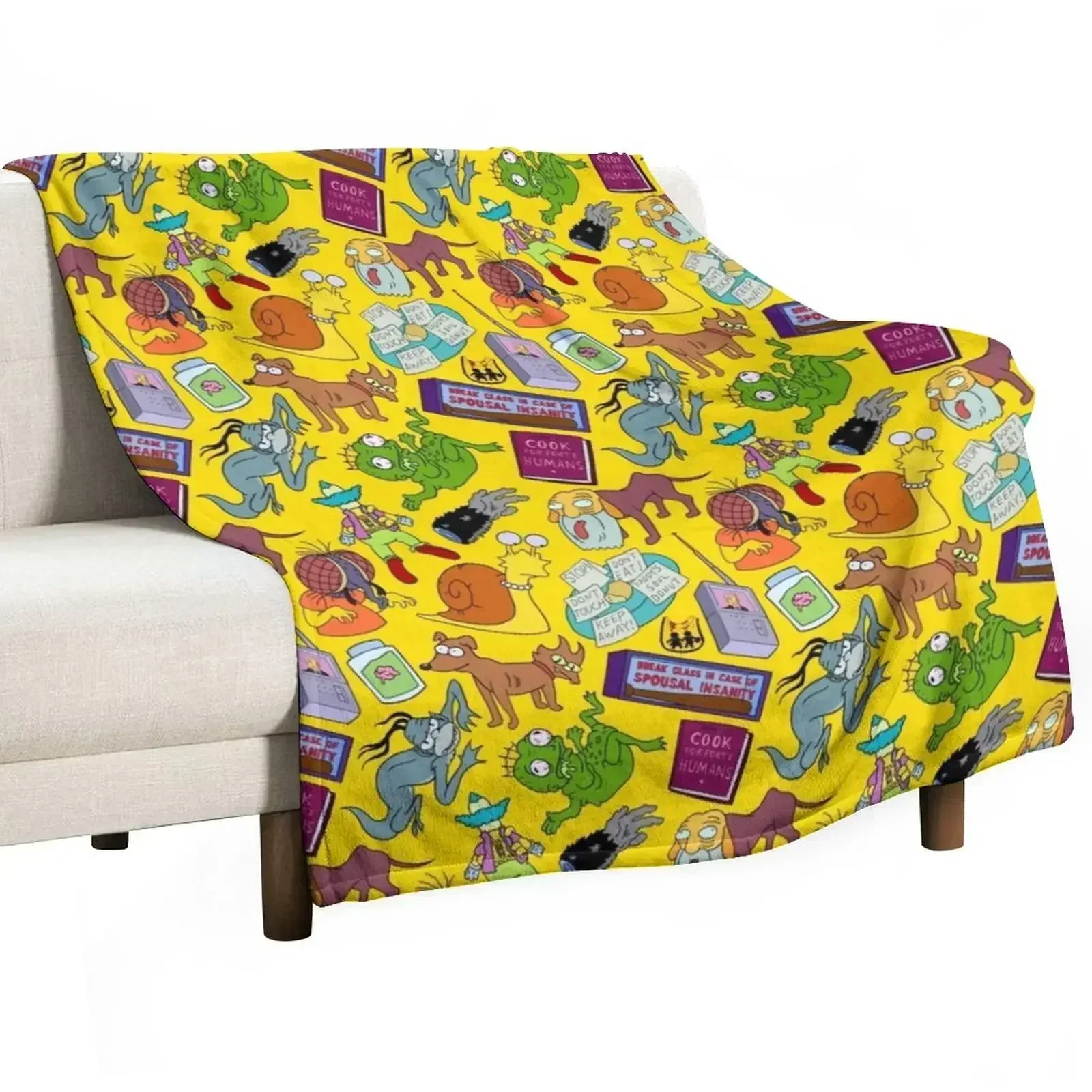 Дерево ужасов Пледы Постельное белье Волосы Мягкие одеяла