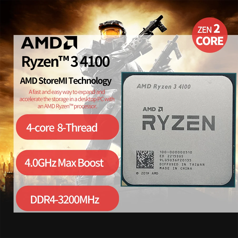 Ryzen 3 4100 Купить