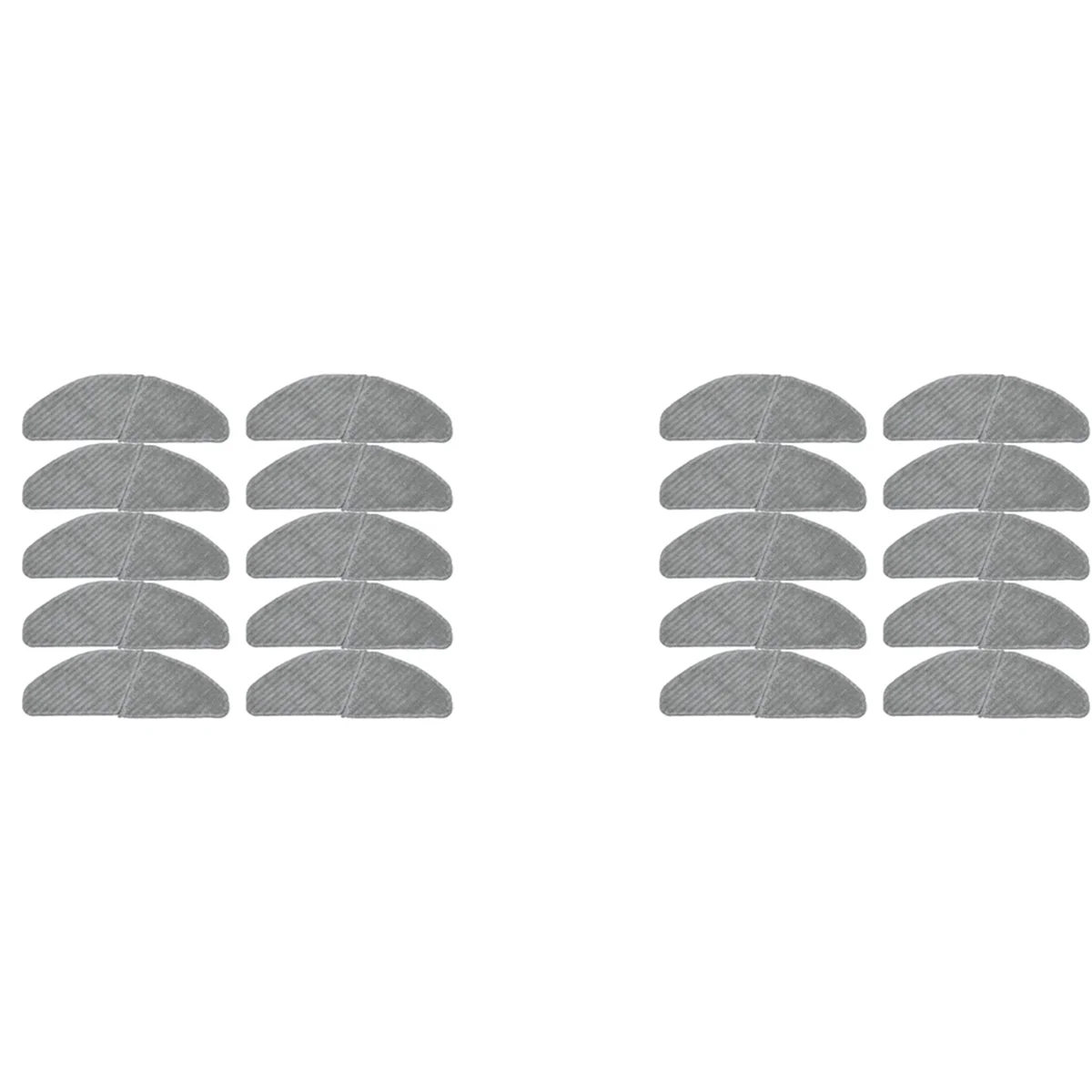 

20x очищаемые тряпки из микрофибры для робота-пылесоса S8 + M7 Pro