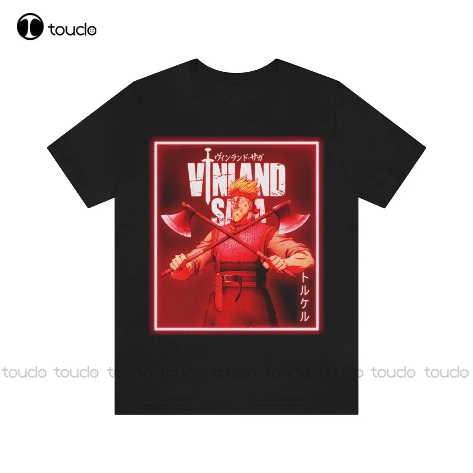 

Футболка унисекс Thorkell - Vinland Сага аниме с коротким рукавом, Xxxl, мужские футболки с цифровой печатью, искусственный подарок