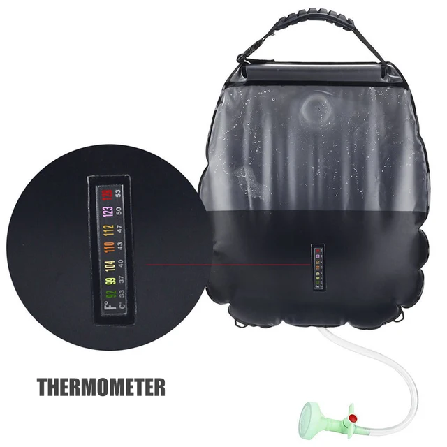 20L Outdoor Camping Shower Water Bag 5