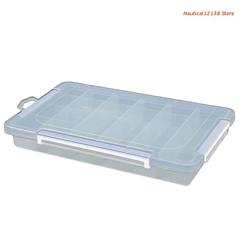 

Practical 24 Grids Hardware Organizer Box w/ Dividers for Small Parts Nuts Screw