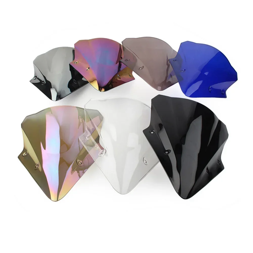 Для Kawasaki Ninja650 ER6F EX650R 2017-2019 ER-6F EX 650R лобовое стекло мотоцикла двойной пузырь