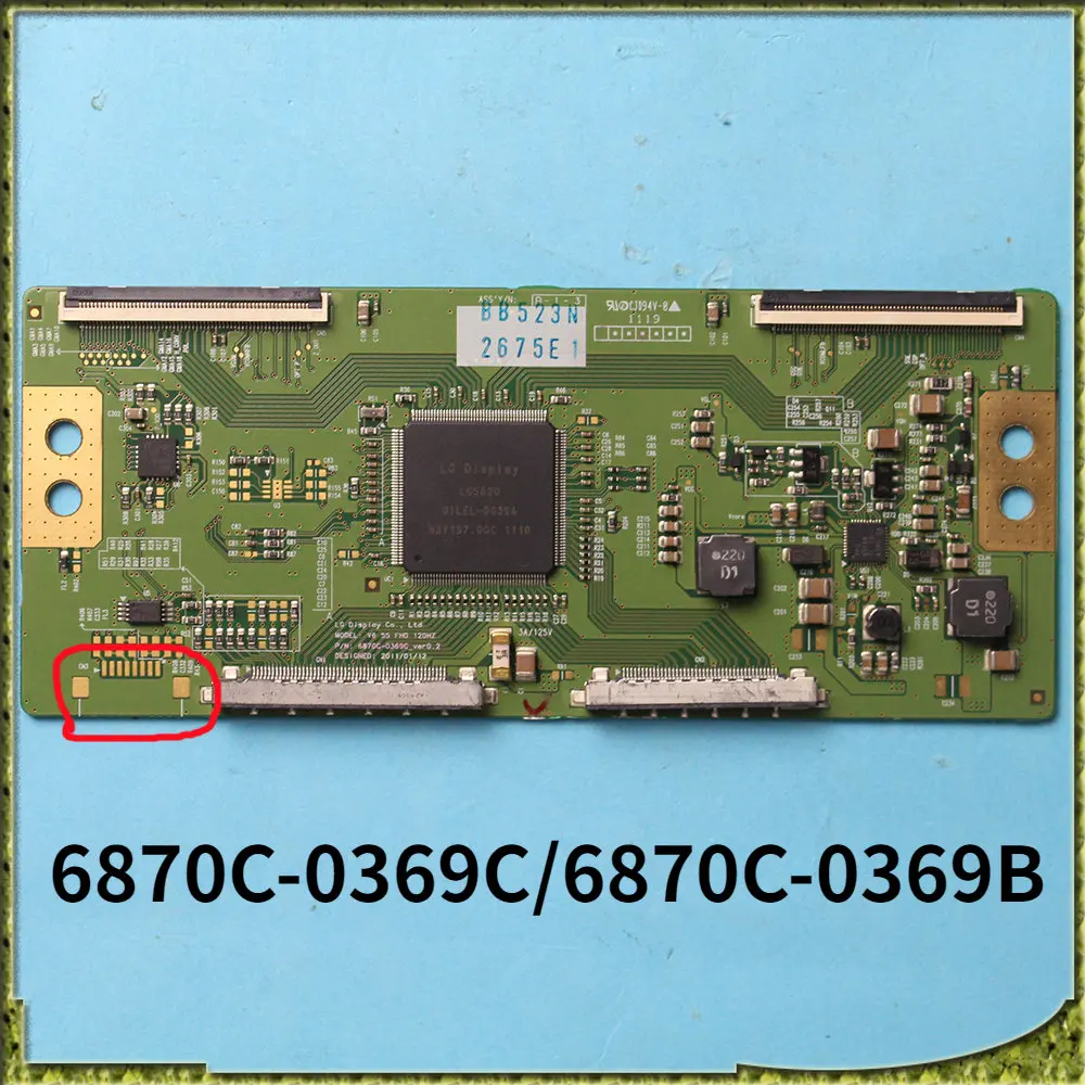 

Logic Board 6870C-0369C V6 55 FHD 120HZ 6870C-0369B T-Con Board 6870C0369C V655FHD20HZ 6870C 0369C 6870C0369B TV T CON Original