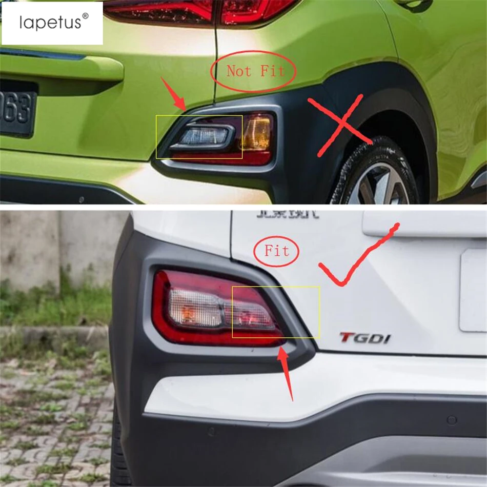 Автомобильные Внешние задние противотуманные фары рамка лампы молдинг