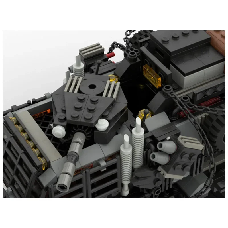 MOC-116001 знаменитая серия фильмов Desert 8x8 большой грузовик в сборе