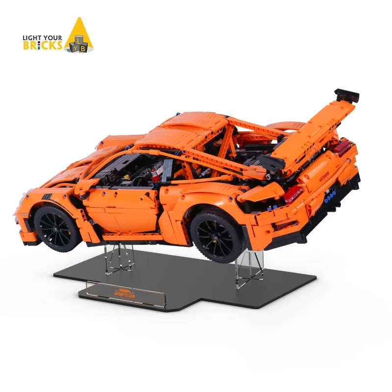 

The Acrylic Display Stand For Technical 911 Gt3 Rs 42056 Race Car Toys Building Blocks(display Stand Only)