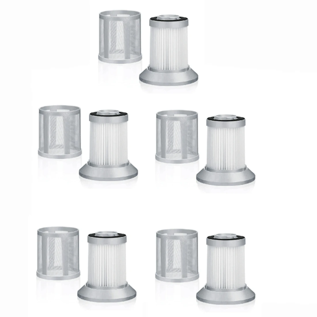 

5 шт. Сменный фильтр для Bissell Zing 1665 2156 Powerforce 1665 1613056 сборка