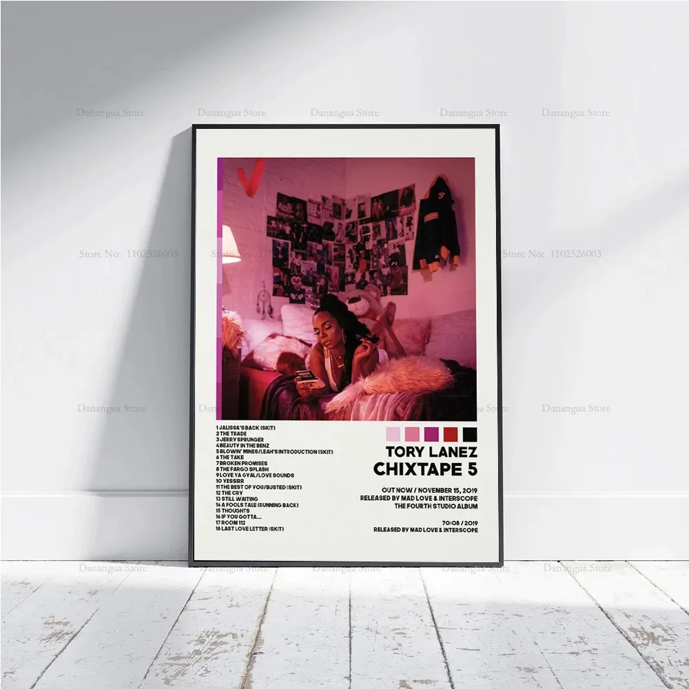 Постеры Tory Lanez на выпускной в стиле хип-хоп Настенная картина с принтом для