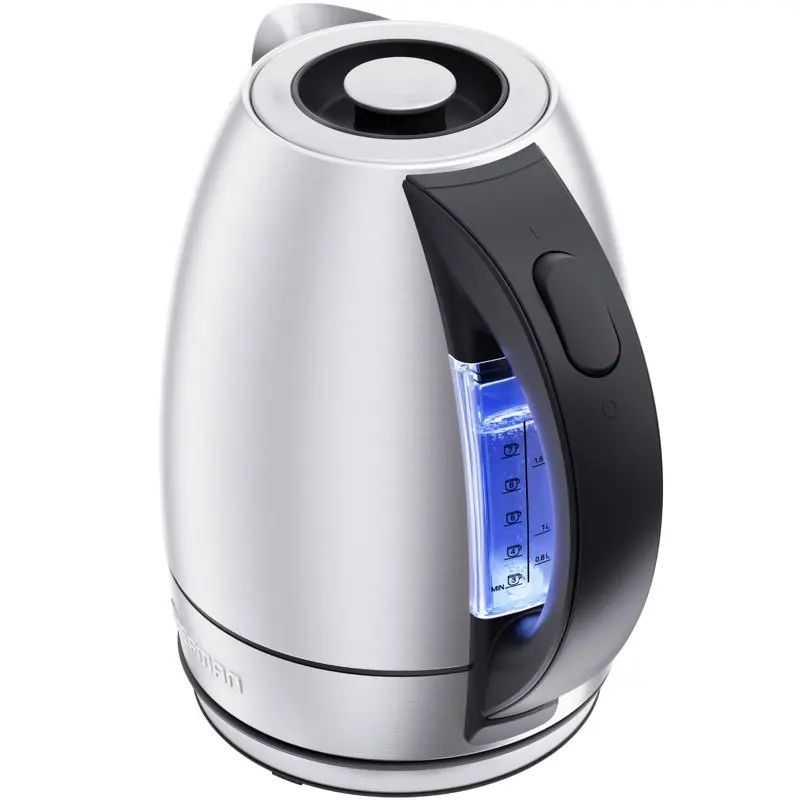 

Easy-View Electric Kettle with Auto Shutoff, Stainless-Steel