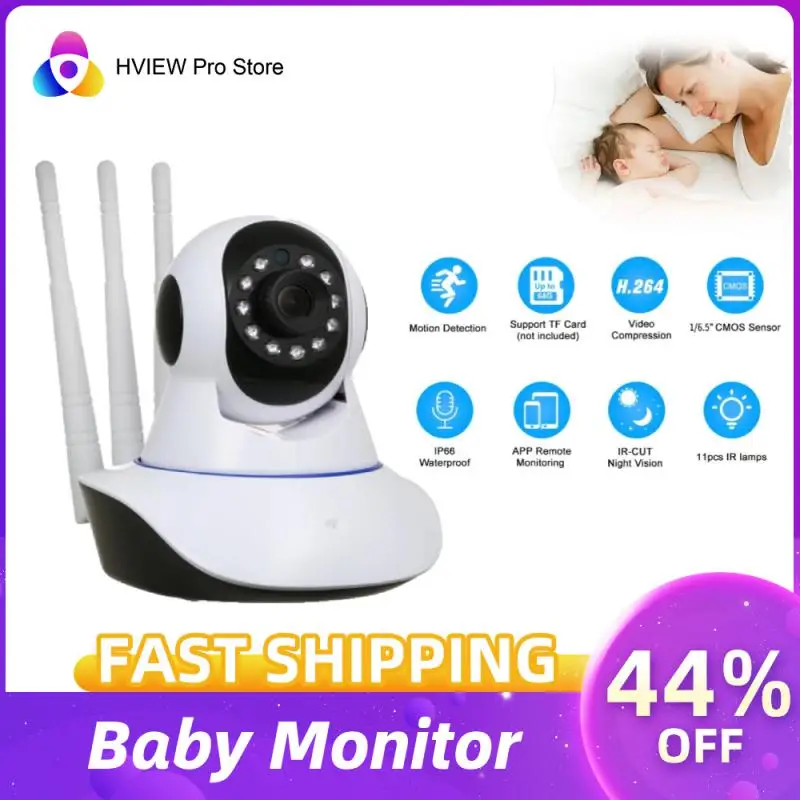 

Baby Monitor with Camera 5 Antenna Strong Signal Camera Smart Home Wifi Surveillance Cameras Security Protection Imilab Ec4