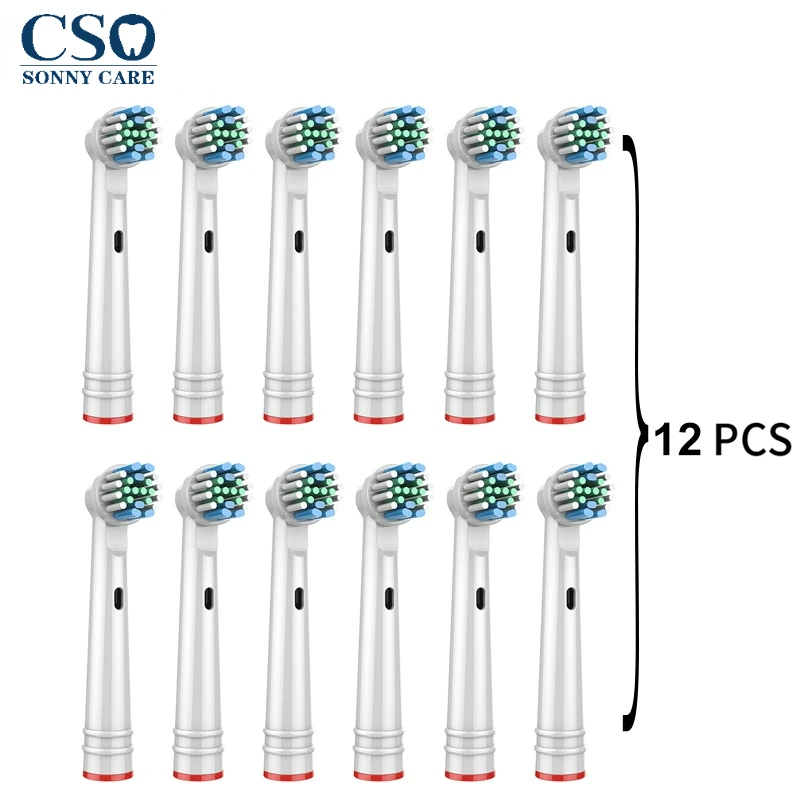 

12/8/4 шт., сменные головки для электрической зубной щётки Oral b