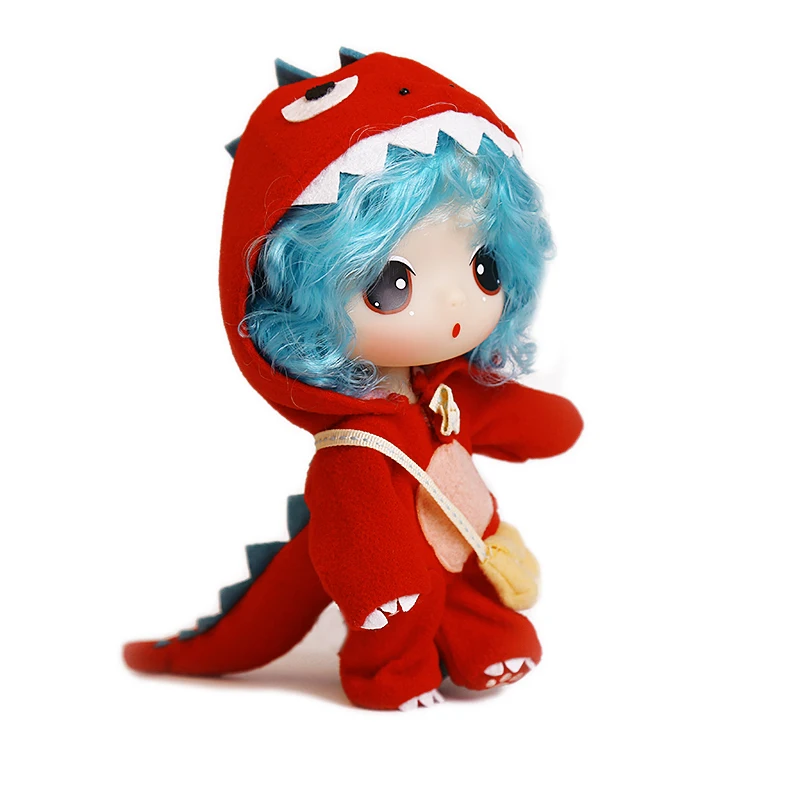 Кукла ddung маленькая одежда в виде динозавра 18 см |