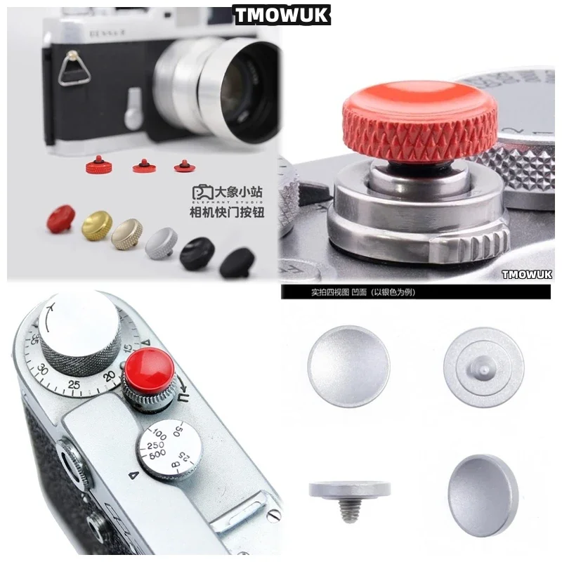 Фото Для Fujifilm X100V X100VI XPro1 XT5 — эргономичная металлическая кнопка затвора обеспечивает профессиональное прикосновение к фотографии. №1
