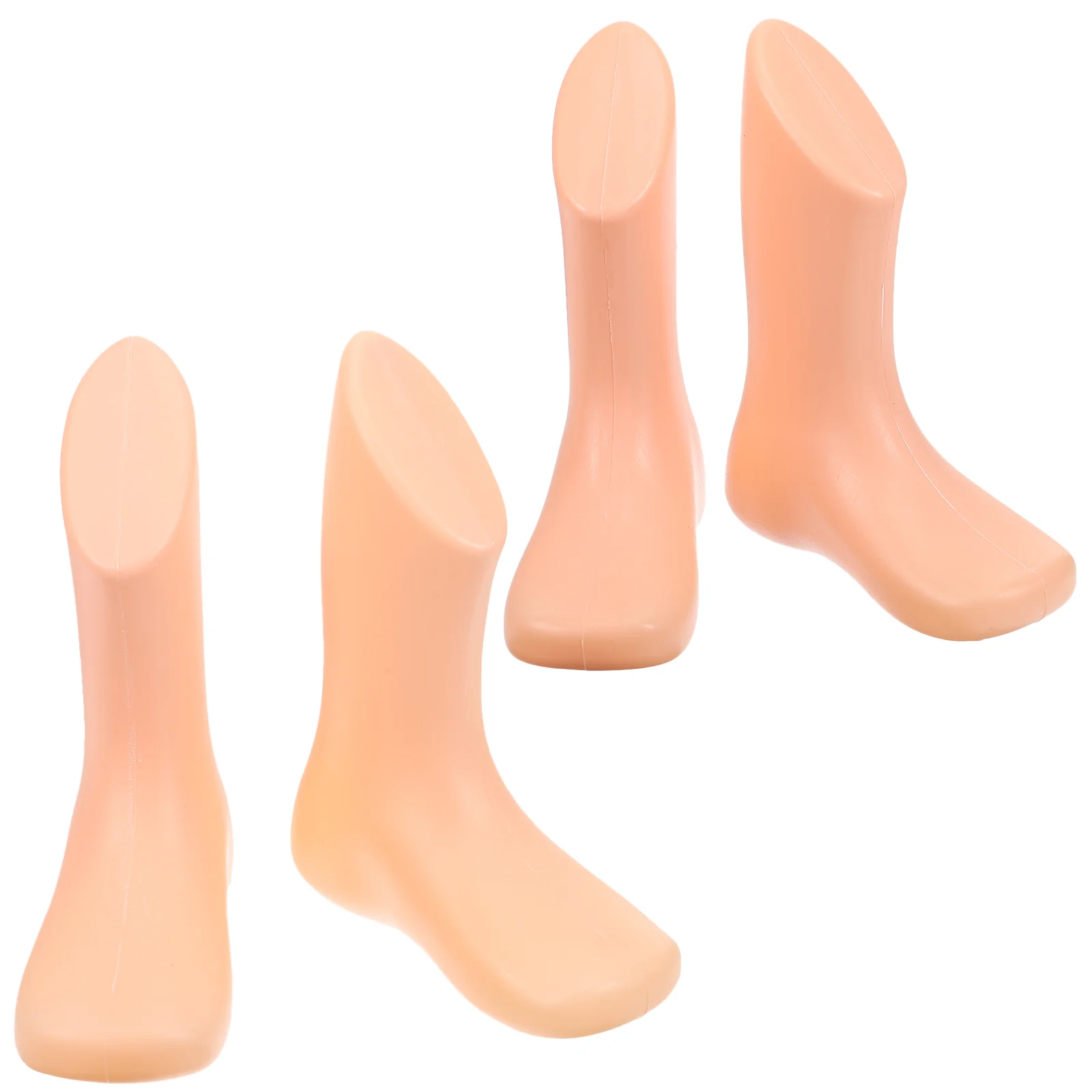 4 шт. детская пластиковая форма для ног многоразовый манекен инструмент