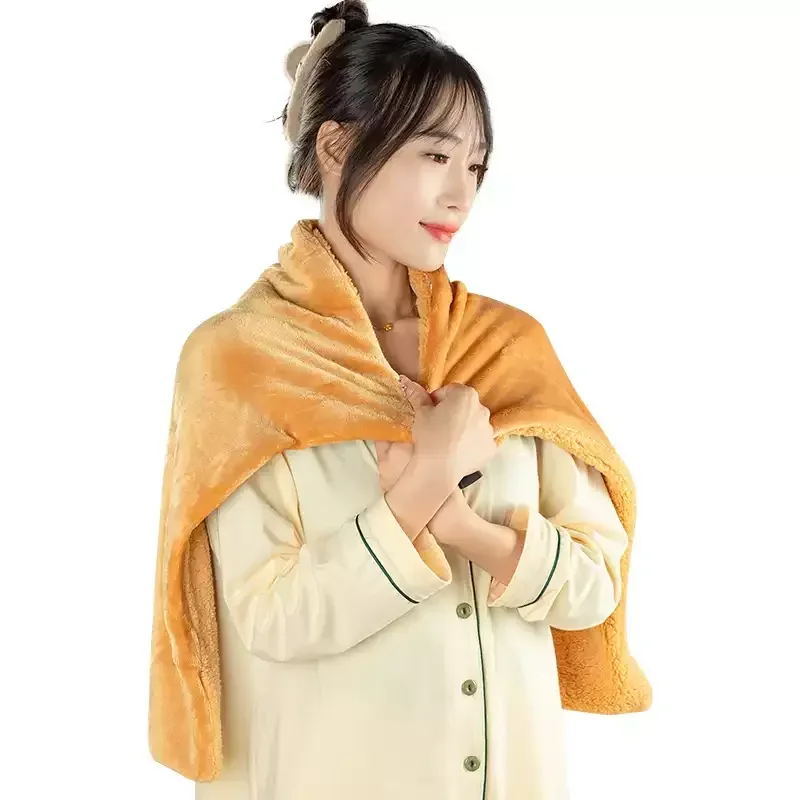 Электрическое одеяло односпальное с подогревом для офиса