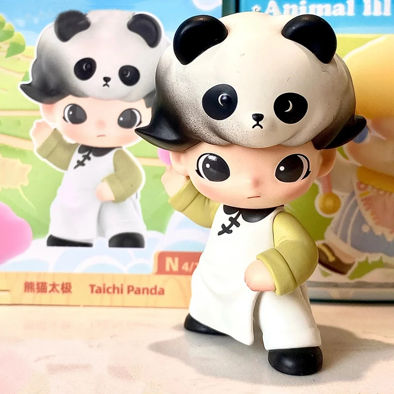 Dimoo Animal Kingdom Series загадочная слепая коробка экшн-фигурки милые модели кукол